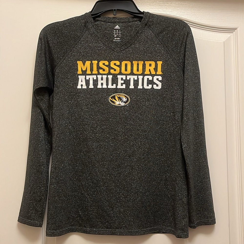 Adidas Climalite Missouri Athletics University of Missouri women’s long-sleeve